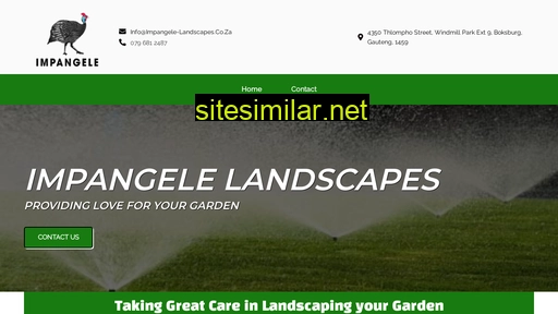 impangele-landscapes.co.za alternative sites