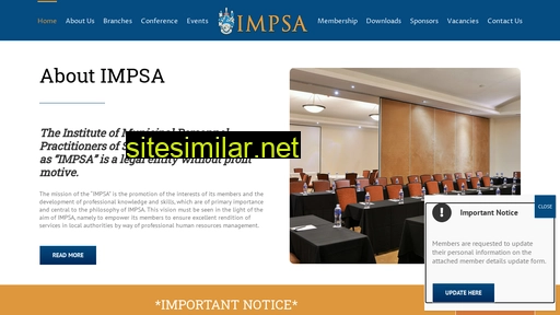 impsa.co.za alternative sites