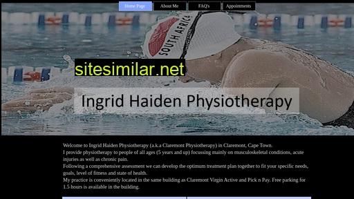 ingridhaidenphysiotherapy.co.za alternative sites