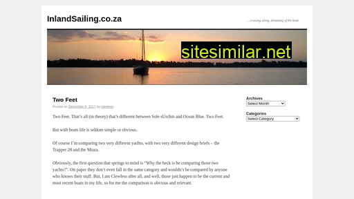 inlandsailing.co.za alternative sites