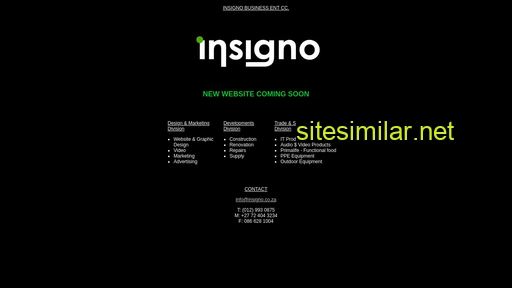 insigno.co.za alternative sites