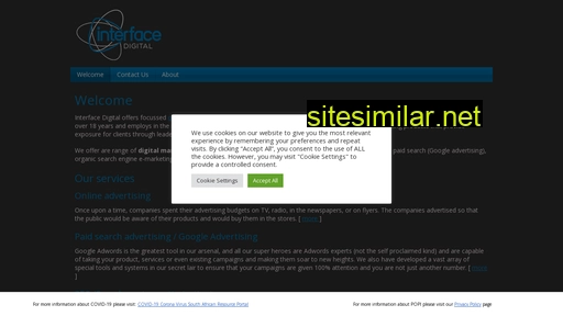 interfacebusinesses.co.za alternative sites