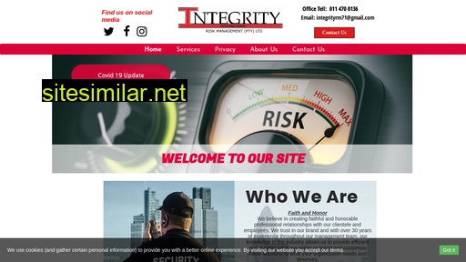 integrityrm.co.za alternative sites
