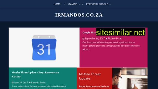 irmandos.co.za alternative sites