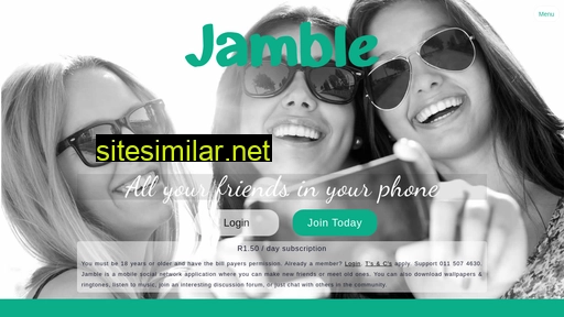 jamble.co.za alternative sites