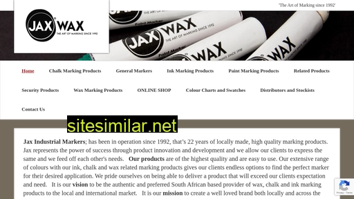 jaxwaxmarkers.co.za alternative sites