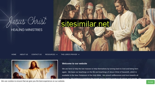 jesuschristhealingministries.co.za alternative sites