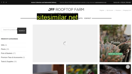 jffrooftopfarm.co.za alternative sites