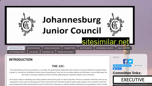 joburgjuniorcouncil.co.za alternative sites