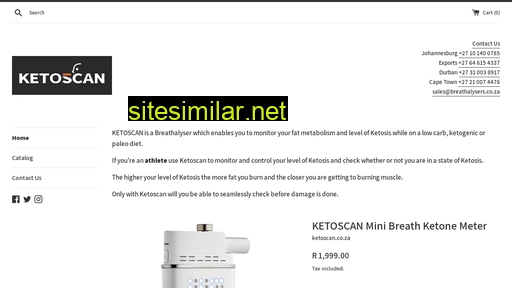 ketoscan.co.za alternative sites