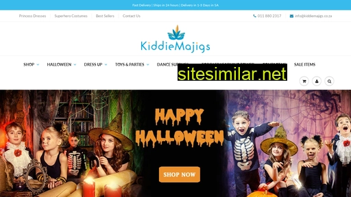 kiddiemajigs.co.za alternative sites