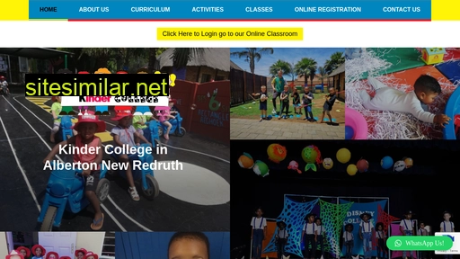 kindercollege.co.za alternative sites