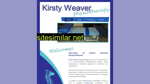 Kirstyweaverphysiotherapy similar sites