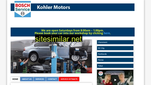 kohlermotors.co.za alternative sites