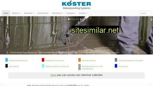 kosterwaterproofing.co.za alternative sites