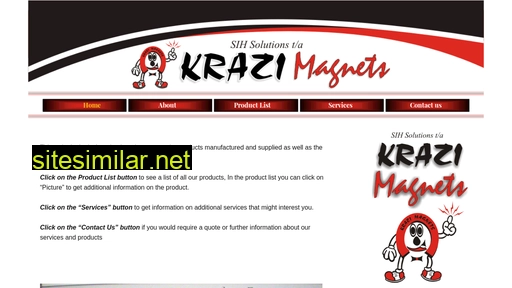 krazi-magnets.co.za alternative sites