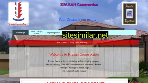 krusanconstruction.co.za alternative sites