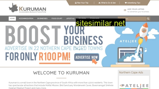 kurumannc.co.za alternative sites