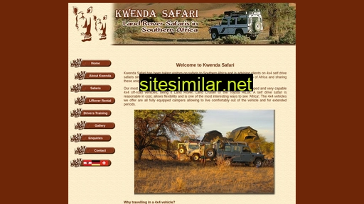 kwendasafari.co.za alternative sites