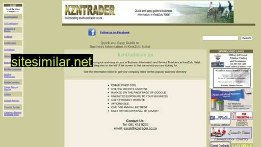 kzntrader.co.za alternative sites