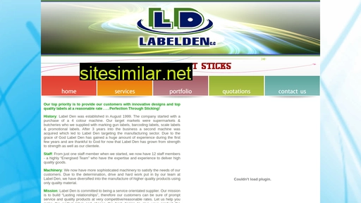 labelden.co.za alternative sites