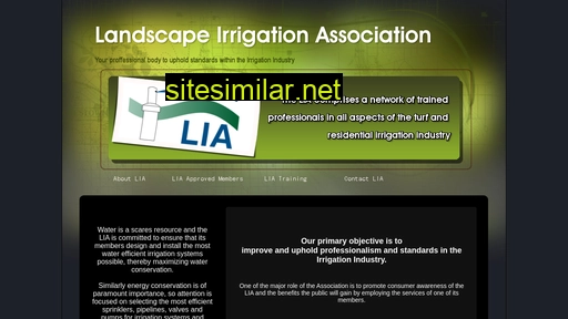 landscapeirrigationassociation.co.za alternative sites