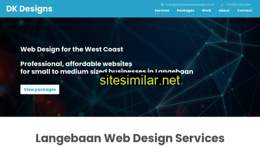 langebaanwebdesign.co.za alternative sites