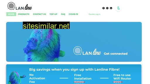 lanline.co.za alternative sites