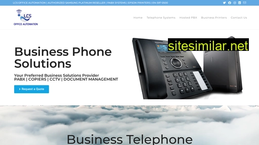 lcstelecommunications.co.za alternative sites
