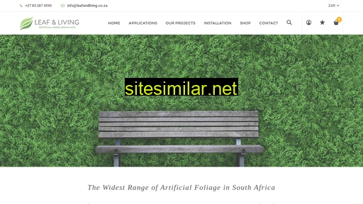 leafandliving.co.za alternative sites