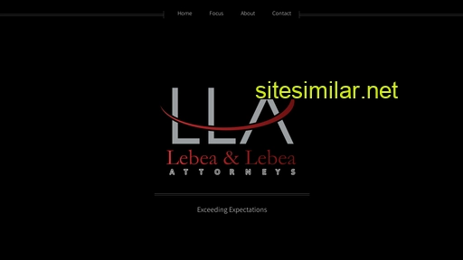 lebealaw.co.za alternative sites