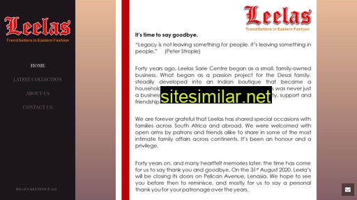 leelas.co.za alternative sites