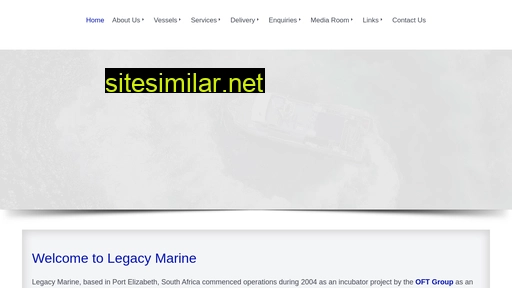 legacymarine.co.za alternative sites