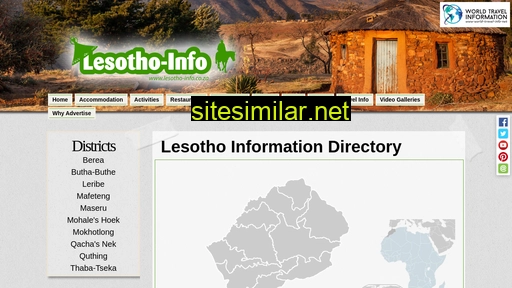 lesotho-info.co.za alternative sites