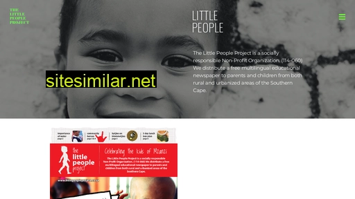 littlepeopleproject.co.za alternative sites