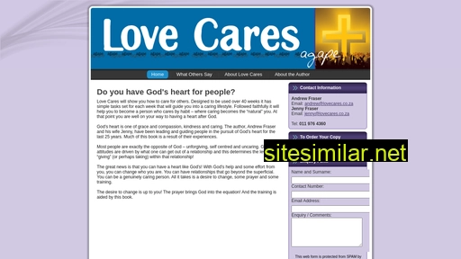 lovecares.co.za alternative sites