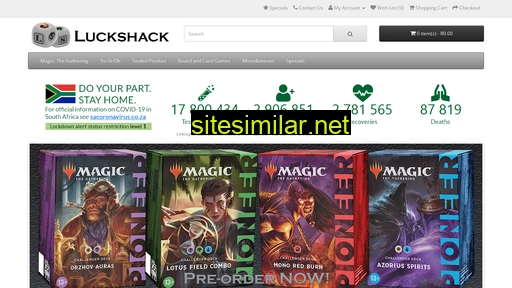 luckshack.co.za alternative sites