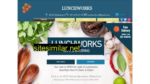 lunchworks.co.za alternative sites