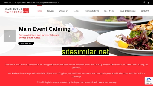 Maineventcatering similar sites