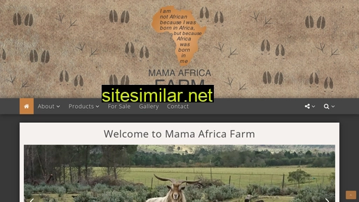 mamaafricafarm.co.za alternative sites