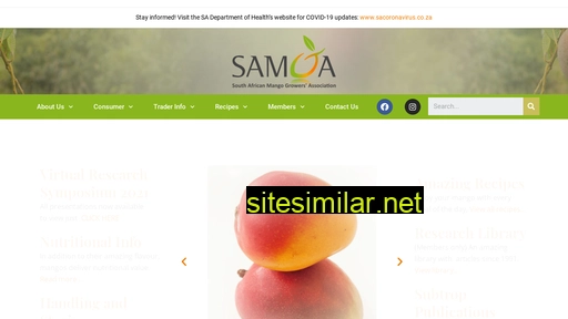 mango.co.za alternative sites