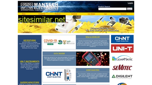 mantech.co.za alternative sites