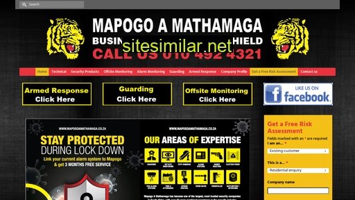 mapogoamathamaga.co.za alternative sites