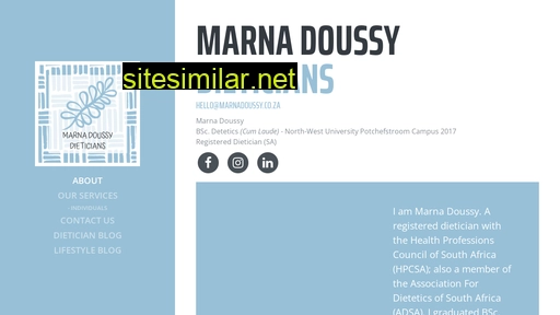 marnadoussy.co.za alternative sites