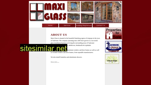 maxiglass.co.za alternative sites