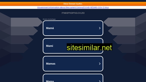 meamama.co.za alternative sites
