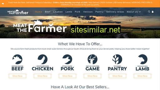 meatthefarmer.co.za alternative sites