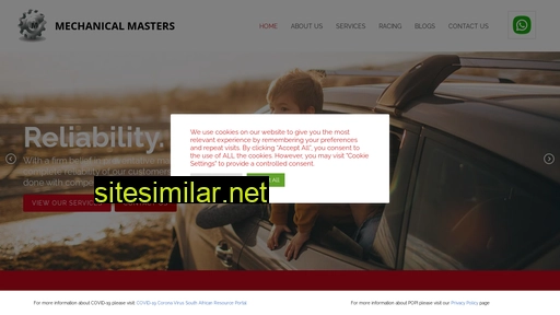 mechanicalmasters.co.za alternative sites