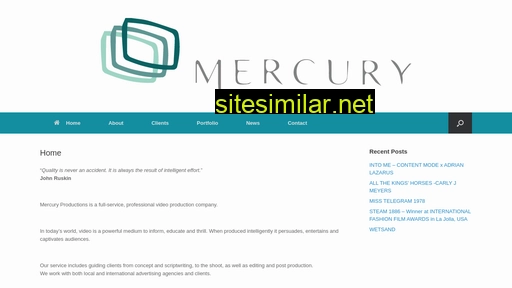 mercuryproductions.co.za alternative sites