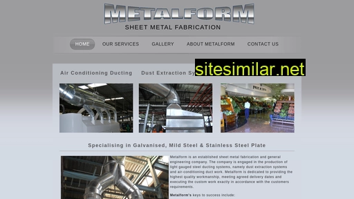 metalform.co.za alternative sites
